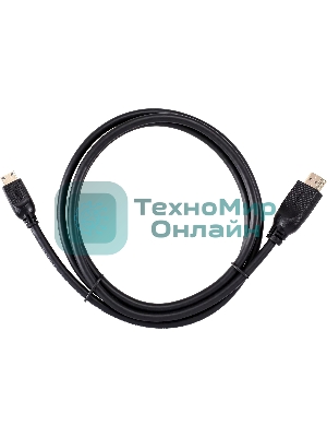 Кабель HDMI-19M --MiniHDMI-19M ver 2.0 1,5 м VCOM CG583-1.8M
