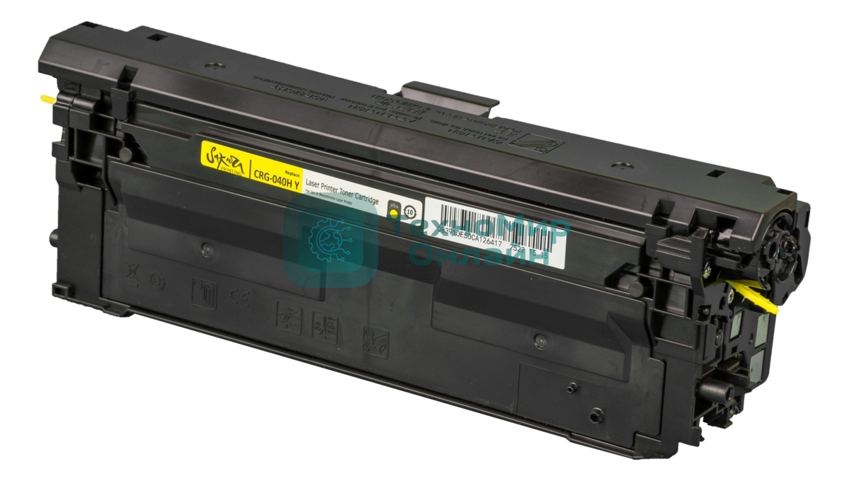 Картридж лазерный Sakura CRG040HY для Canon i-SENSYS LBP-710/712, желтый, 10 000к.