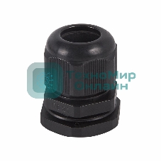 Кабельный ввод Rexant PG-21 (13-18 мм) черный