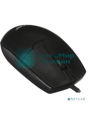 Мышь проводная Acer OMW126 черный, 1200 dpi, USB, кнопки - 3