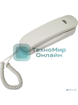 Телефон проводной Ritmix RT-002 белый