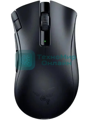 Мышь беспроводная Razer DeathAdder V2 X Hyperspeed черный, 14000 dpi, радиоканал, Bluetooth, USB, кнопки - 7