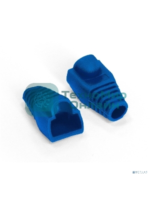 Колпачок ExeGate BC45-100-BL изолирующий для коннектора RJ-45, синий (100 шт)
