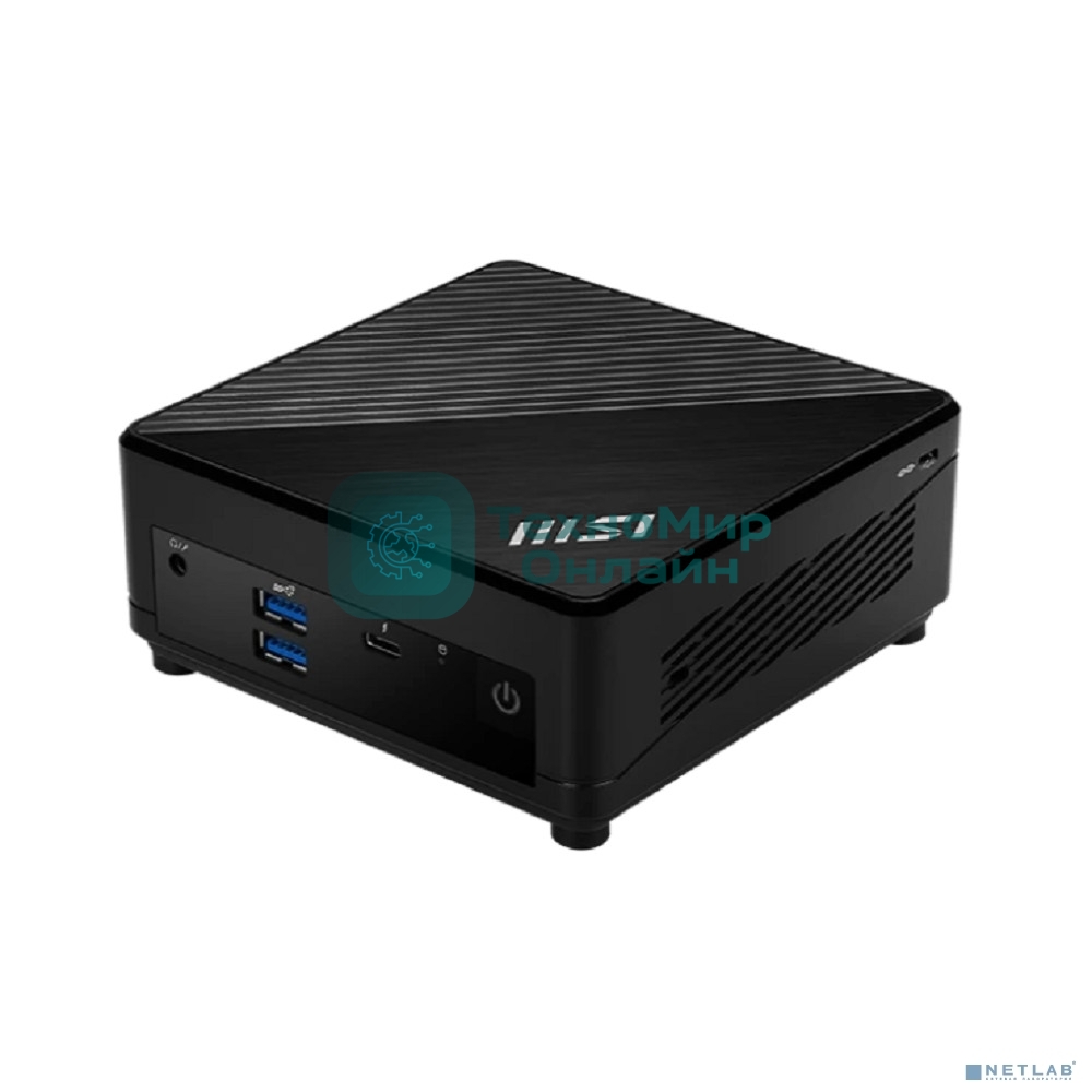 Неттоп MSI Cubi 5 1M-617XRU Core 5 120U (1.4) 16Gb SSD512Gb Graphics CR без ОС 2xGbitEth WiFi BT черный (9S6-B0A821-617)
