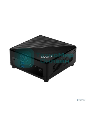 Неттоп MSI Cubi 5 1M-617XRU Core 5 120U (1.4) 16Gb SSD512Gb Graphics CR без ОС 2xGbitEth WiFi BT черный (9S6-B0A821-617)