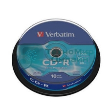 Диск CD-R Verbatim 700Mb 52x Cake Box (10шт) (43437)