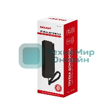 Трубка домофона с индикатором и регулировкой звука Rexant RX-320 черная