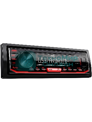 Автомагнитола JVC KD-X152M, 1 DIN, USB Type-A, AUX, съёмная панель