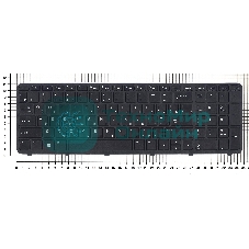 Клавиатура для ноутбука HP 350 G2 черная