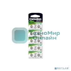 Батарейка для часов Camelion G 8 BL-10 Mercury Free (0%Hg), 391A/LR1120/191) 1.5 В