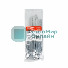 Хомут-стяжка стальная Rexant 200x7,9 мм, упаковка 50 шт.