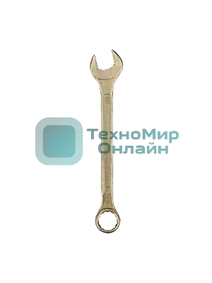Ключ комбинированный Rexant 19 мм, желтый цинк