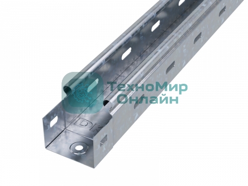 Лоток листовой перфорированный 50х50 L2000 сталь 0.7мм ДКС 35250