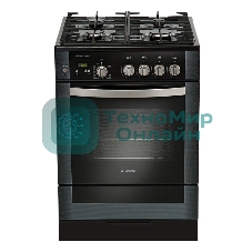Плита газовая Gefest ПГ 6500-03 0044 черный, конфорок 4 шт, духовка 52 л, 60 см x 85 см x 60 см