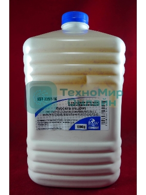Тонер для Kyocera TK-550/580/590/880/895/8115/8600/5140/5150/5195 Yellow (Tomo VF03-Y) (кан. 1кг) Black&White Standart