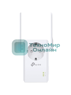 Сетевой адаптер TP-Link SOHO TL-WA860RE 300Mbps Wireless N Wall Plugged Range Extender with AC Passthrough, QCA(Atheros), 2T2R, 2.4GHz, 802.11b/g/n, 1 10/100Mbps LAN port, Range Extender button, Range Extender mode, suppo поставляется без кабеля RJ-45