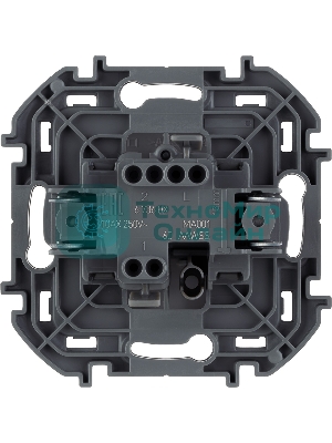 Выключатель 1-клавишный 10AX 250 В белый