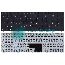 Клавиатура для ноутбука DNS Pegatron C15 C17 черная с рамкой
