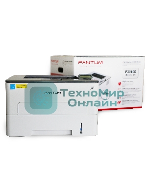 Принтер лазерный Pantum P3010D, A4, ч/б, печ. до 30 стр/мин, 1200 х 1200dpi, USB, проектная модель