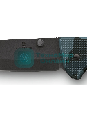 Нож перочинный Victorinox Evoke BSH Alox Navy (0.9425.DS222) 136мм 4функц. синий камуфляж подар.коробка