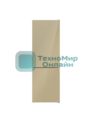 Холодильник Maunfeld MFF185NFBG бежевый двухкамерный инвертор 240/100л морозилка снизу, No Frost