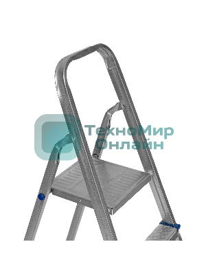Стремянка Сибртех 6 ступеней, стальная, оцинкованная