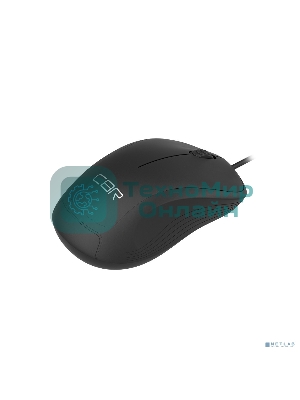 Мышь проводная CBR CM 108 черный, 1000 dpi, USB, кнопки - 3