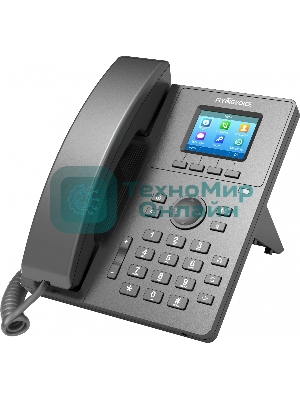 Телефон IP Flyingvoice P11P серый (упак.:1шт)