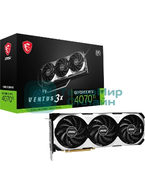 Видеокарта MSI RTX4070Ti VENTUS 3X E1 12GB OC RTL