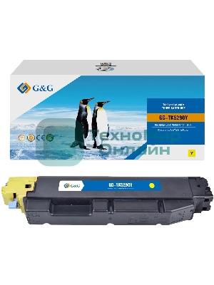 Картридж лазерный G&G GG-TK5290Y (TK5290Y) желтый (13000 стр.) для Kyocera ECOSYS P7240cdn