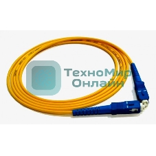 Патч-корд LANMASTER LAN-SC-SC/SU-1.0 1x SC-SC 1м LSZH оранжевый