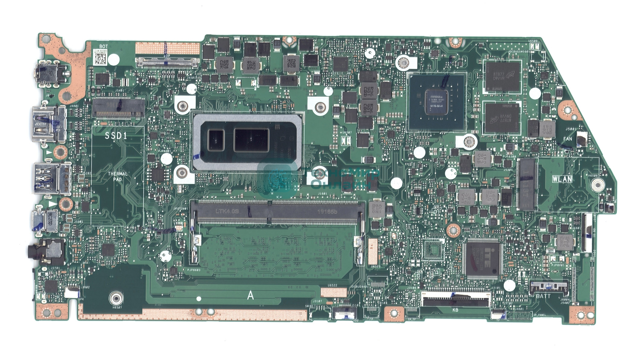 Материнская плата для Asus X531FL 4G/I5-8265U 90NB0LM0-R04100