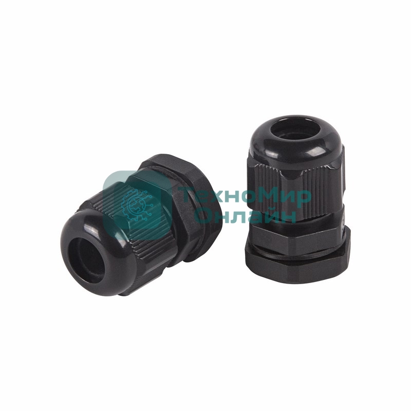 Кабельный ввод Rexant PG-11 (5-10 мм) черный