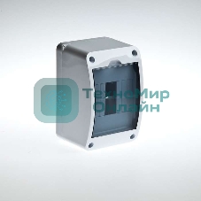 Бокс ОП Тусо 4мод. IP40 бел./прозрачная двер. Рувинил 68304