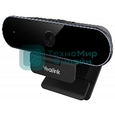Веб-камера Yealink UVC20 1920x1080, 30 кадр/с, USB Type-A, микрофон, автоматическая фокусировка, автоосвещение, универсальное крепление