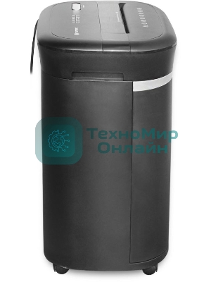 Шредер ГЕЛЕОС УМ28-5, DIN P-5 (5 ур-нь секр.), 28 литров, фрагмент 1,9х12мм, 13-14 лист (70г/м2), CD/пл.карты/скрепки/скобы,