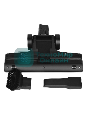 Пылесос вертикальный/ручной Starwind SCH1260 коричневый/белый, питание от сети, 120 Вт, уборка сухая, пылесборник 1.2 л