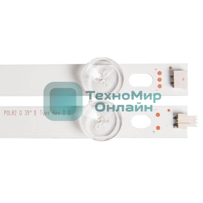 Светодиодная подсветка для телевизоров LG 39LN, AGF78400401, POLA2.0 39 (комплект, 8 шт)