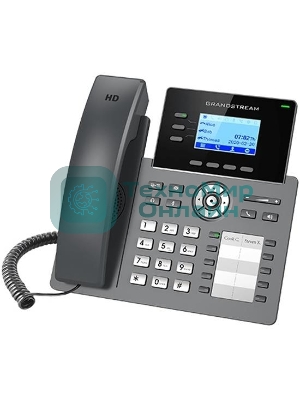 Телефон IP Grandstream GRP2604P черный