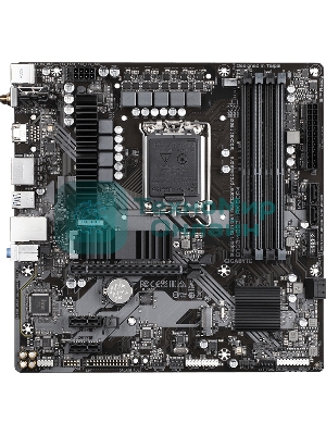 Материнская плата Gigabyte B760M DS3H AX DDR4 (V1.2/V1.3), LGA 1700, Intel B760, 4xDDR4, 4xSATA, 2xM.2, 1xPCI-E 4.0 x16, 2xPCI-E 4.0 x1, 1xHDMI, 2xDP, 1x 2.5Gb LAN, 3xUSB 3.2 Gen 1, 2xUSB 2.0, 3x3.5 мм, 7.1, Micro-ATX