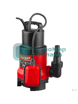 Насос ЗУБР НПГ-М1-750 мастер м1 погружной дренажный для грязной воды d частиц до 35мм 750Вт 225л/м