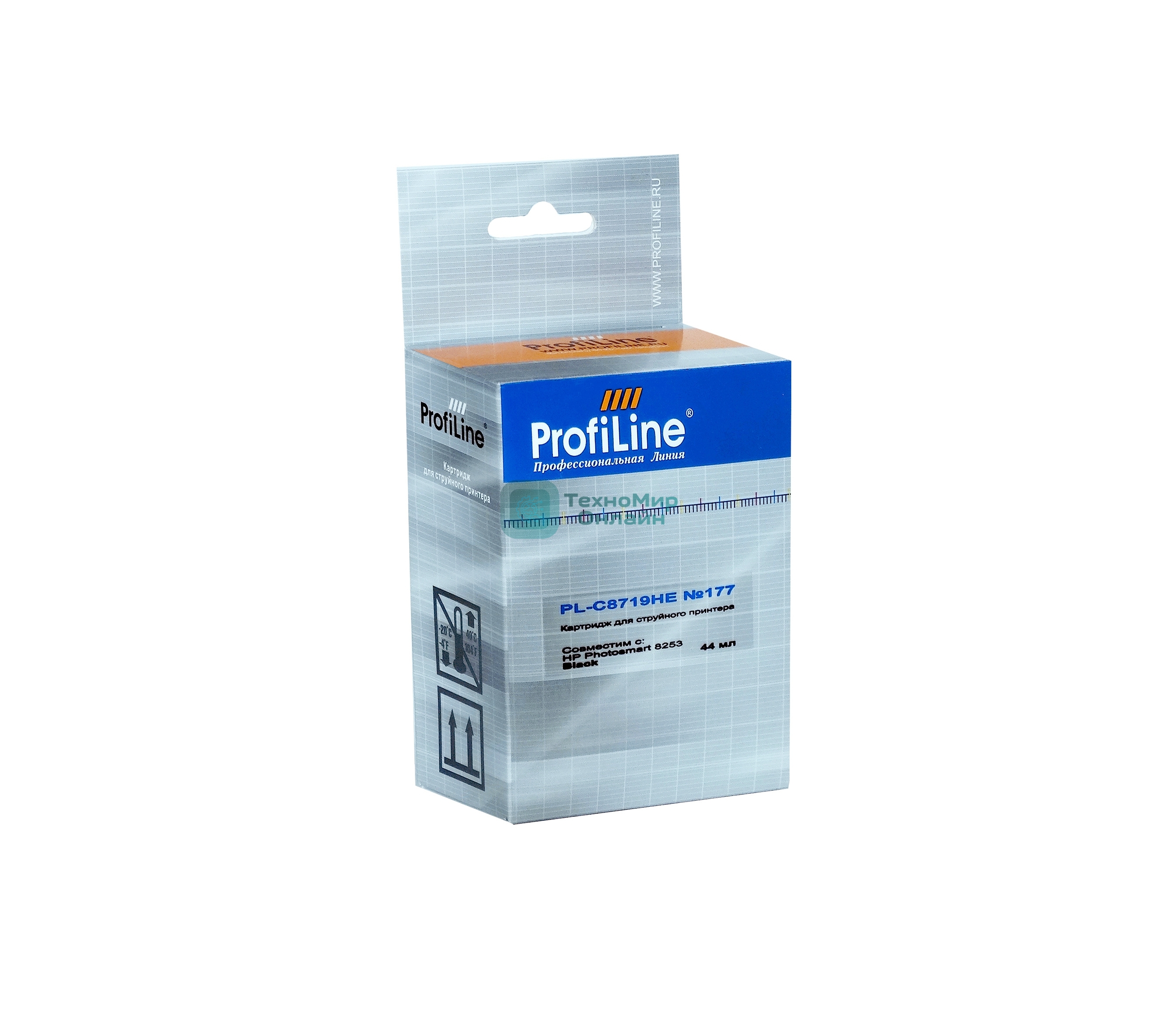 Картридж струйный ProfiLine PL-C8719HE №177XL для принтеров HP 8253 Black водн