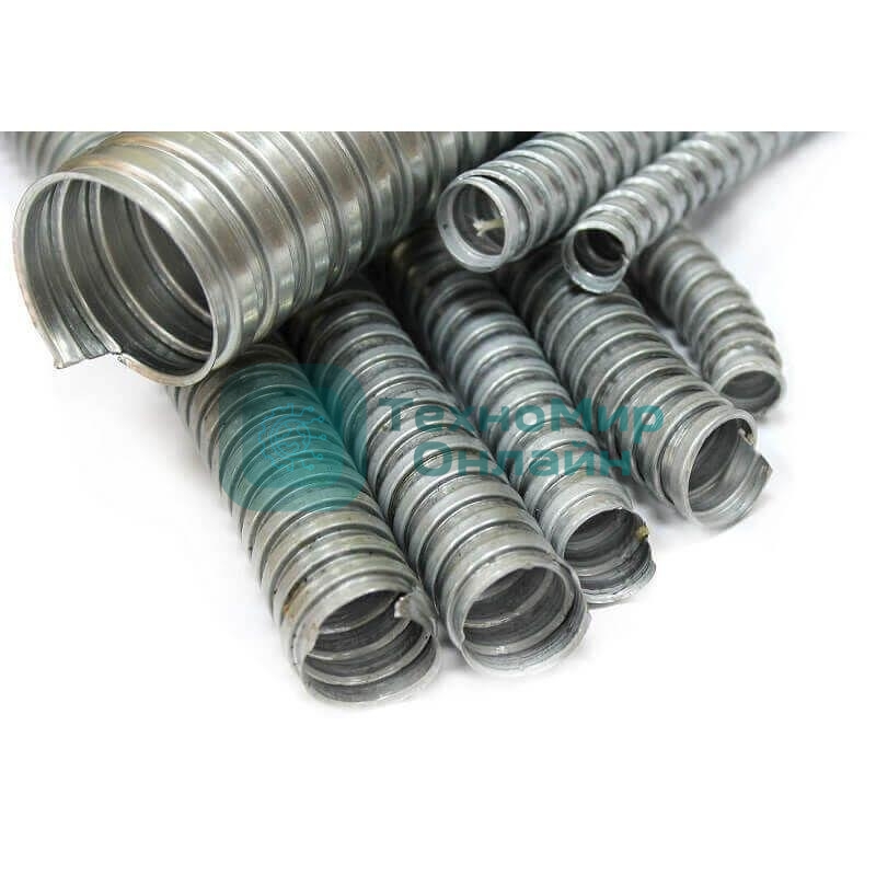 Металлорукав Р3-ЦХ 10 d10мм без протяжки (уп.50м) ЗЭТА zeta42421