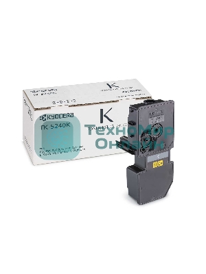 Картридж лазерный Kyocera TK-5240K (1T02R70NL0) черный для P5026cdn/P5026cdw, M5526cdn/M5526cdw 4000 стр.