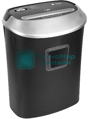 Шредер ГЕЛЕОС УМ30-4, DIN P-4 (4 ур-нь секр.), фрагмент 3,8х35мм, 15-17 (70г/м2), CD/пл.карты/скрепки/скобы, 30 литров