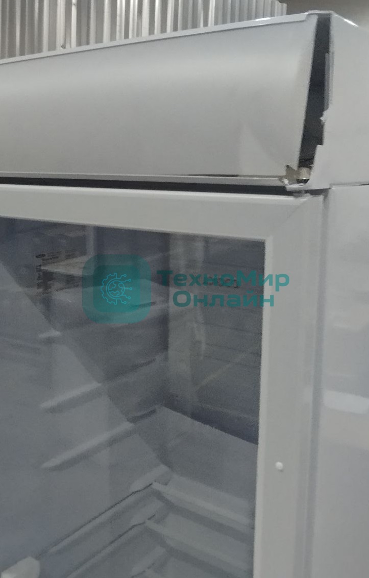 (Поврежденный товар, битый) Холодильная витрина Бирюса Б-310P белый однокамерный 310 л