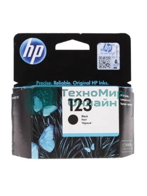 Картридж струйный HP 123 (F6V17AE) черный, 120 стр., для DeskJet 2130
