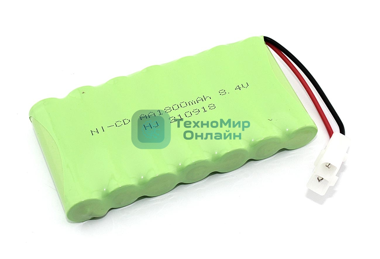 Аккумулятор Ni-Cd 8.4V 1800 mAh AA Flatpck разъем KET-2P