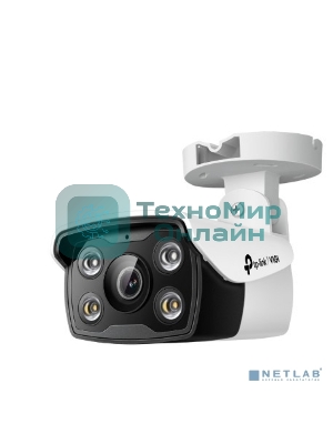 Уличная цилиндрическая камера 3 Мп с цветным ночным видением/ 3MP Outdoor Full-Color Bullet Network Camera