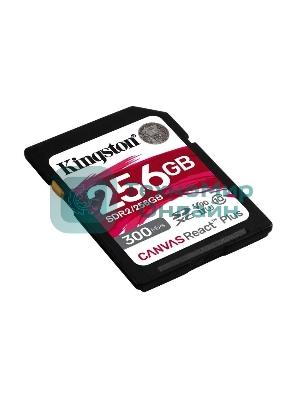 Флеш карта SDXC 256Gb Class10 Kingston SDR2/256Gb Canvas React Plus w/o adapter